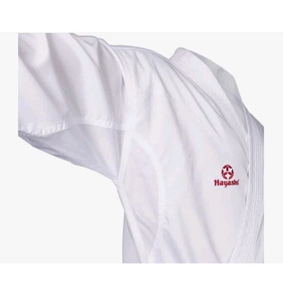 Hayashi WKF Karate-Gi CHAMPION FLEXZ - White/Red, 043-14 Size 175cm - Picture 6 of 13